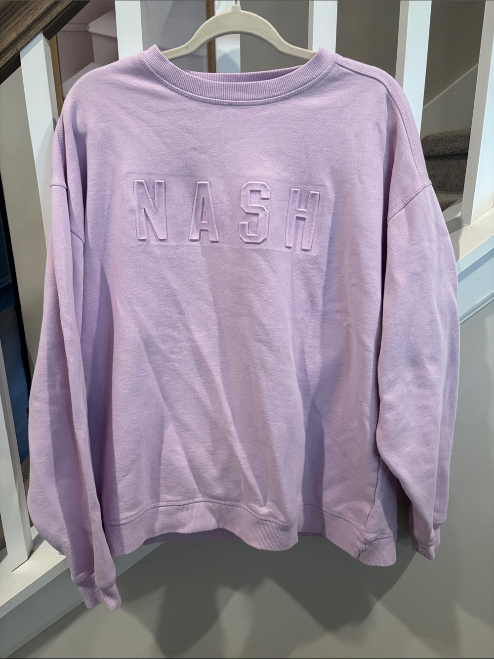 NASH Lavender Crewneck Sweatshirt